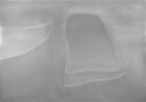 In a Himalayan Valley III<br><span>2009, 123 x 175cm, Aluminium</span>