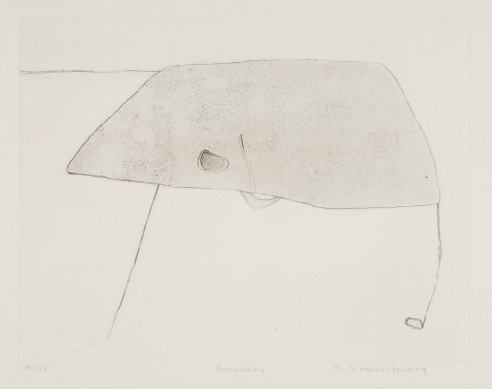 Boundary<br><span>1977, 37x48cm, etching ed 45</span>