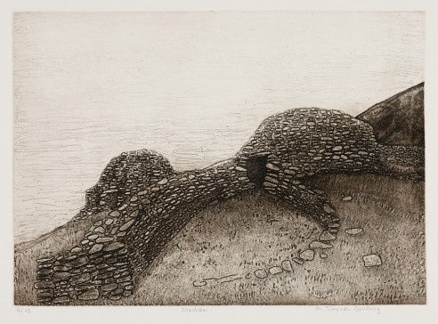 Clochán<br><span>1976, 35x49cm, Etching ed 75</span>