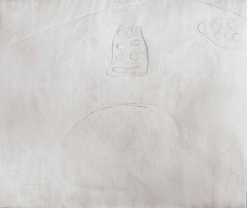 Inner Boundary<br><span>1977, 122x145 cm, Fresco pigment on plaster</span>