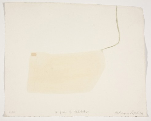 A place of Habitation<br><span>1999, ed 50, 38 x 49cm, Carborundum</span>